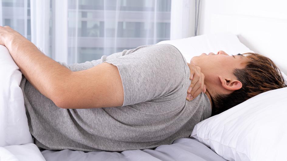 Always wake up outlet with neck pain